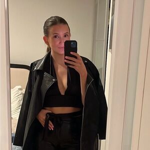 Zara Elegant Black Top